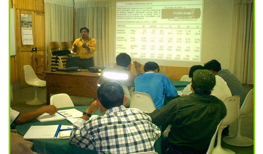 Capacitacion de Tecnicos y Operadores